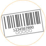 バーコードシール